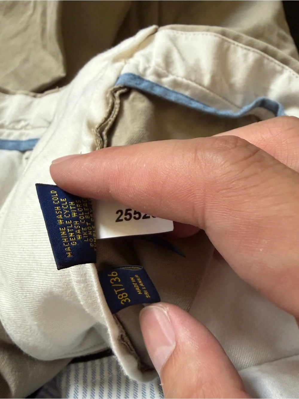 Polo by Ralph Lauren Men's Khaki Chinos - Light Tan